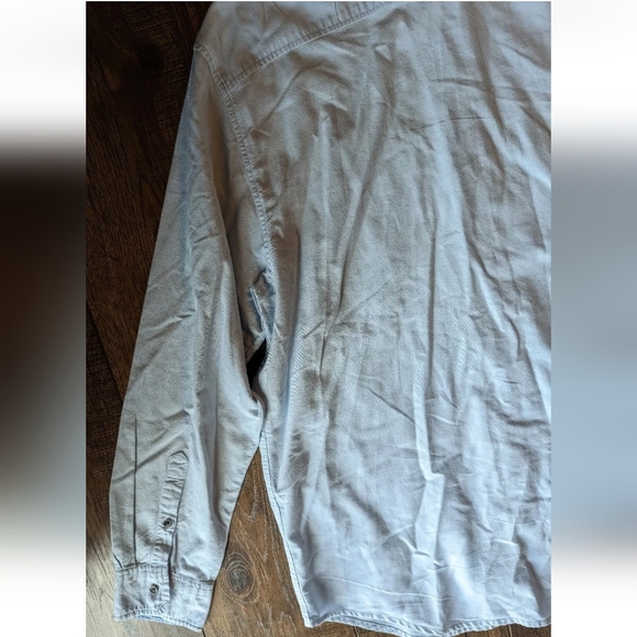 Paper Denim & Cloth PDC Men’s Shirt Size 2X Light Wash Denim Button Down Cotton. - Picture 16 of 16